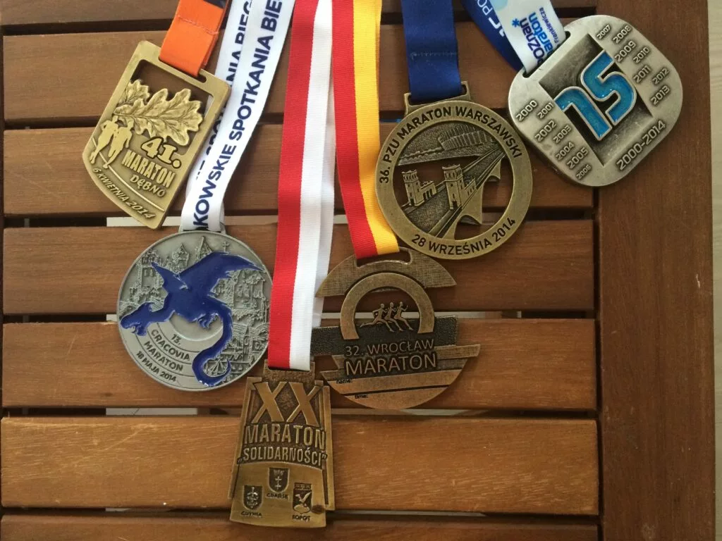 Medale - maratony